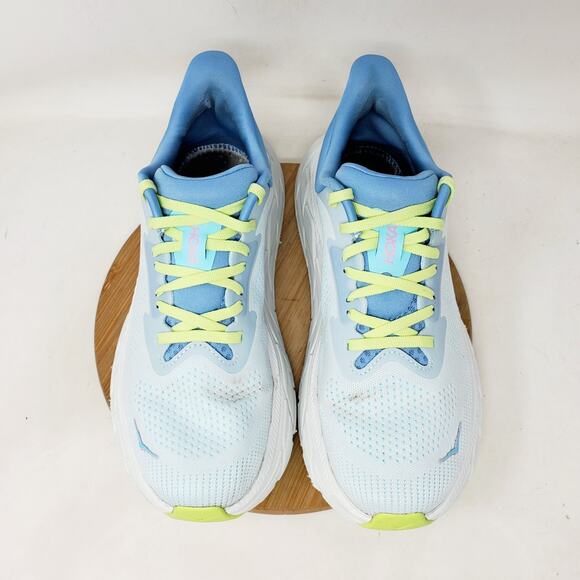 Hoka One One Arahi 7 Shoes Womens 8.5 B Blue Comfort Training Walking Running - Picture 4 of 14